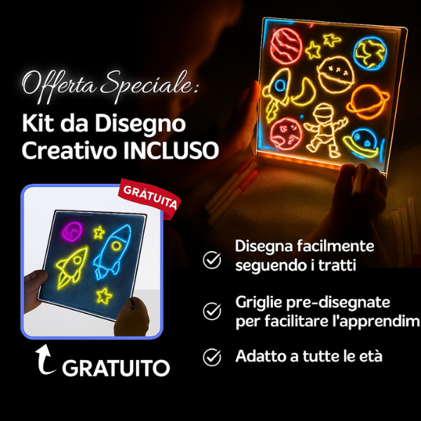 BrilloPad™  Pannello luminoso a LED