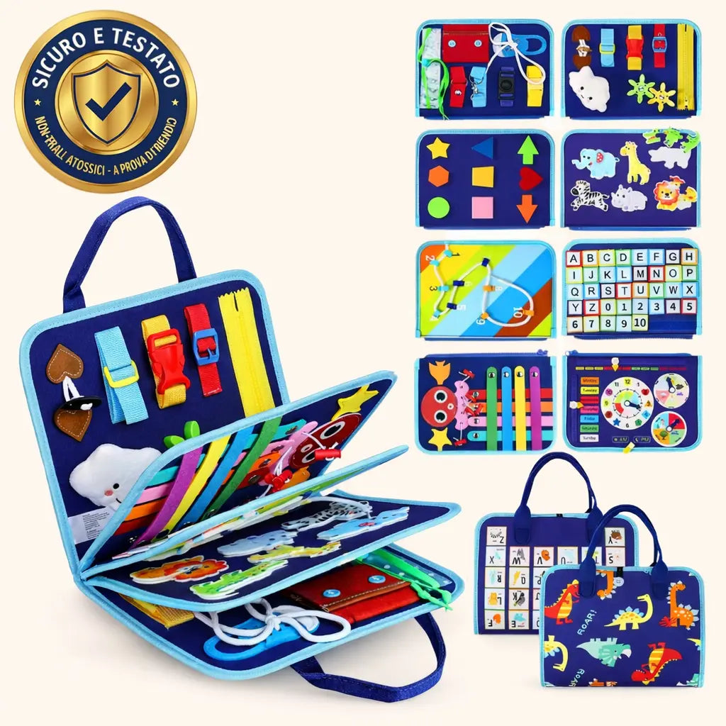 CalmaBimbo™ Libro Educativo da Viaggio